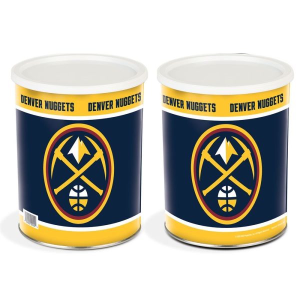 Denver Nuggets 1 Gallon Tin Denver Nuggets 1 Gallon Tin